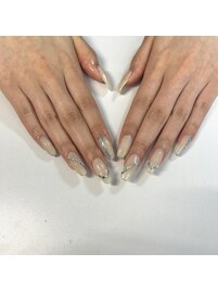 成人式ネイル♪