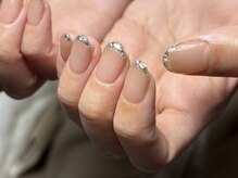 エタネイルトウキョウ 浅草(ete nail tokyo)/ガラスフレンチ