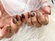 ボヌール ドゥ(Bonheur Deux)/#秋ネイル