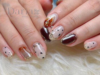 ダリア トータルビューティー(Daria. total beauty)/ニュアンス ミラーネイル 新川