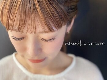 ヴィラーヴォ 銀座(VILLAVO)の写真/【何度も鏡を見たくなる自まつげに♪】濃さ&モチ重視のマツエク派に◎オトナの今だからこそ、こだわりを★