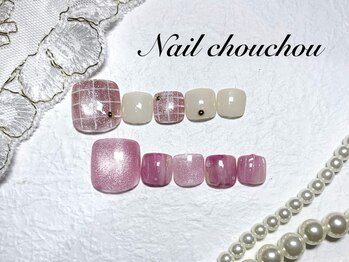 ネイルシュシュ 橋本店(nail chou chou)/フットネイル8500円
