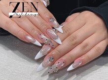 ゼン ネイル デザイン 池袋(ZEN NAIL DESIGN)/* 長 さだしやり放題×つけ放題