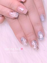リアンド(Li&)/春ネイル