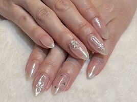 パウダーで艶々*