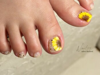 ネイルゴーゴー(NAIL55)/ひまわり☆