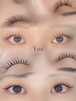 ヨイ(YOI)の写真/当店のエクステは幅広い長さの取り扱い◎バインドロック・LED可能!ひとりひとりに合ったデザインを提案♪