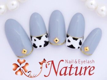 ナチュレ ネイルアンドアイラッシュ(Nature Nail & Eyelash)/定額デザイン☆￥7,452☆