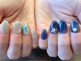 シアーネイビー×マグネット