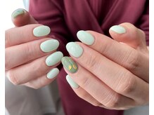 ネイルサロン ティフィン(tiffin)/～さわやかキラキラネイル～