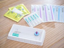 アルト(alto)/鍼はすべて使い捨て製品を使用