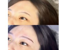ボス ブロウ 天白店(BOSS BROW)/【レディース眉毛】before after