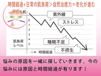 健美庵/肌に起こる悩みの原因の考え方