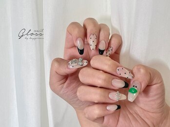 ネイルグロス 梅田茶屋町店(NAIL Gloss)/パーツフリーコース初回¥12100