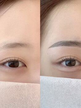 サロン ヴィラ(villa)の写真/顔立ちに合わせ垢抜け眉をご提案♪人気の美眉スタイリングやHBL★丁寧なカウンセリングで理想の眉へ◎
