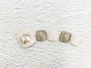 アキネイル バイ キャンアイドレッシー(Aki Nail by Can I Dressy)/フット定額シンプルコース