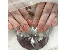 フロール(FLOR)の雰囲気（シンプルワンホンネイル）