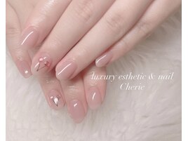 ヌーディーネイル×さくらんぼ