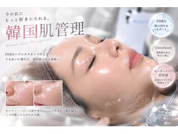 マリアージュ(Le Mariage)の写真/韓国肌管理×癒し♪新登場PDRN×グルタチオン×オーダーメイド美容液で輝く水光ツヤ肌へ。