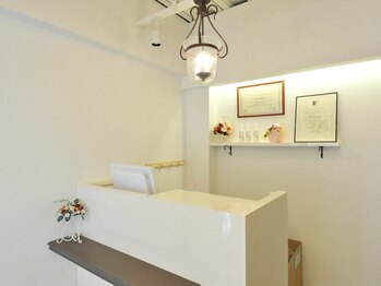 クララエステティック カシハラ(CLALA aesthetic Kashihara)/受付け