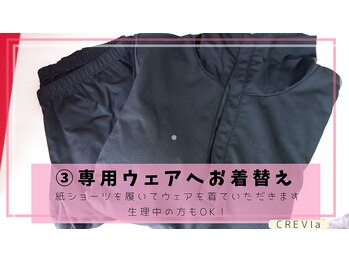 ヨサパーク クレヴィア(YOSA Park CREVIa)/専用ウェアへお着替え♪