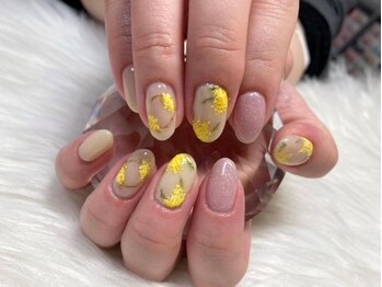 ミモザネイル