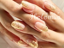 ホロムアガーデン 芝(Holomua Garden)/キラキラお任せオーダーネイル