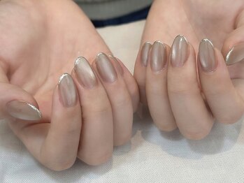 ケーツーネイル(k-two nail)/うるマグ×ラメライン(みな)