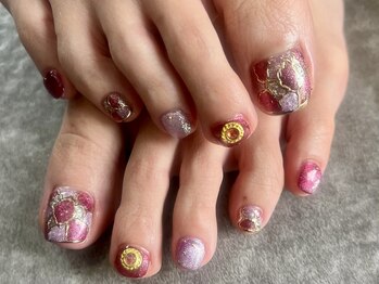 アット(Att)/フットネイルデザイン