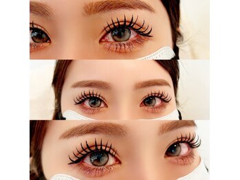 バタフライ 平塚店(Butterfly)の写真/どの角度から見ても美しいボリュームのある目元に!縦にも横にも大きく♪まつ毛のお悩みご相談ください◎