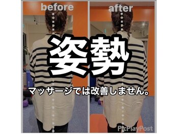 カワル整体 上通り院/マッサージで姿勢改善しないワケ