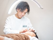 ボスブロウ 大垣店(BOSS BROW)/【アイブロウ施術風景】　 #眉毛
