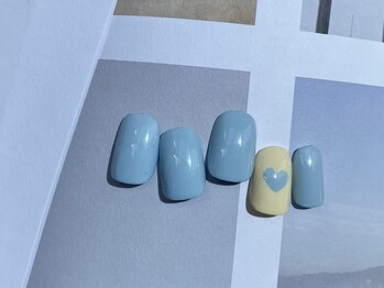 シェリーラメール 渋谷(cherielamer)/ハートシンプルネイル