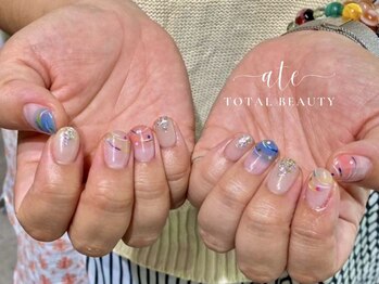 アテ 新都心店(ate)/ヨーヨーネイル