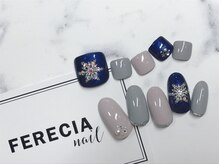 フェリシアネイル(FERECIA nail)/上：￥9980／下：￥9980