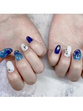 爪屋べっぴん堂/花火ネイル