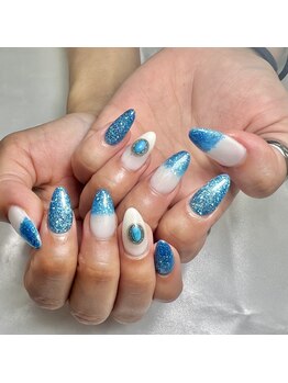 東海最大級ネイルサロン by レディスペネイル 名駅店/夏ネイル