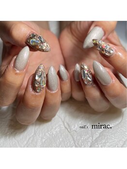 ネイルズミラク(nail's mirac.)/ビジューネイル