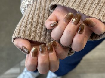 アース コアフュールボーテ 熊谷店(EARTH coiffure beaute)/ニュアンスネイル　9000円