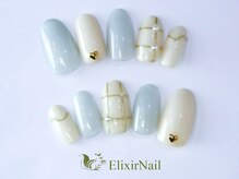 エリクサーネイル 神田(Elixir Nail)/シンプル / クーポン使用