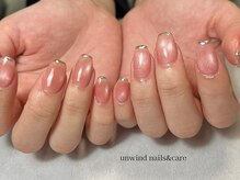 アンワインド ネイルアンドケア(unwind nails&care)/マグ＆ミラーフレンチ