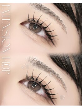 ハリス(HARIS)/フラットラッシュ140本