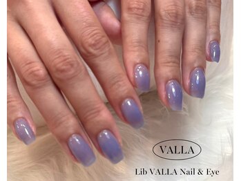 リブヴァラ(Lib Valla)/ワンカラー/パープルネイル
