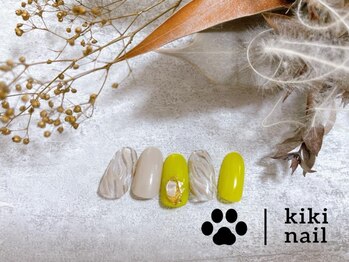 キキネイル 溝の口(kikinail)/9.10月定額B /ゼブラネイル