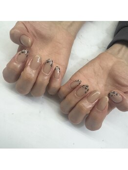 東花園フィルイン/秋ネイル