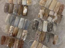 エールスネイル(ailes nail)の雰囲気（定額コース秋サンプルに変わりました→ @nailsalon.ailes）