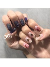 アオ 渋谷(ao.)/blue　×　purple