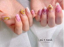 アイネイル 小倉(ai nail)/10本Art　¥９３５０