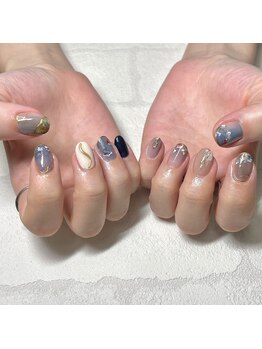 クラル 平塚店(CURAR)/絵画風ネイル