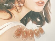 アグニークリッシェ(Agunik Riche)/【押し花ネイル】